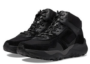 SAS Mens Hi Country-Y Hiking Boots 9 M Black Cast Iron Lace Up Lightweight NIB